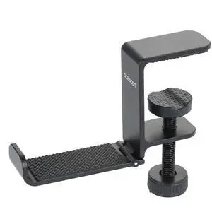 Foldable Headphone Stand for Desk, Aluminum Headset Stand Clamp Hook Under Desk Space Save Mount, Headset Holder for Gaming Headphone (Single Foldable Stand) Foldable Headphone Stand for Desk, Aluminum Headset Stand Clamp Hook Under Desk Space Save Mount, Headset Holder for Gaming Headphone (Single Foldable Stand)