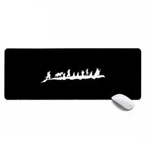 Gaming Mouse Pad 80x30cm Large Extended Desk Mat with Non-Slip Rubber Base, Smooth Surface & Stitched Edges for Work and Play Gaming Mouse Pad 80x30cm Large Extended Desk Mat with Non-Slip Rubber Base, Smooth Surface & Stitched Edges for Work and Play