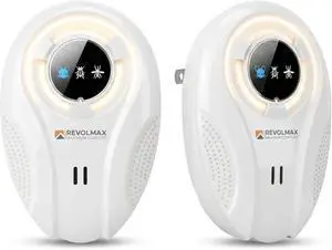 ZRM-27, Ultrasonic Pest Control Repeller - Electronic & Ultrasound, Indoor Plug-in Repellent - Get rid of - Rodents, Mice, Squirrels, Bats, Insects, Bed Bugs, Ants, Fleas, Spiders, Roaches (2 Pack) ZRM-27, Ultrasonic Pest Control Repeller - Electronic & Ultrasound, Indoor Plug-in Repellent - Get rid of - Rodents, Mice, Squirrels, Bats, Insects, Bed Bugs, Ants, Fleas, Spiders, Roaches (2 Pack)