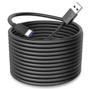 USB A to USB C Power Cable for CCTV Camera, 33FT Type C Long Power Extension Cord for Tapo/TP-Link for Xiaomi/Mi for eufy Security Camera Outdoor Indoor Cord with 10 Wire Clips Nails Black USB A to USB C Power Cable for CCTV Camera, 33FT Type C Long Power Extension Cord for Tapo/TP-Link for Xiaomi/Mi for eufy Security Camera Outdoor Indoor Cord with 10 Wire Clips Nails Black