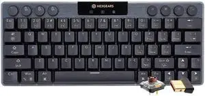A1 Low Profile Wireless Mechanical Keyboard - 60% Compact TKL, Bluetooth 5.0/2.4GHz/Wired USB C Hot Swappable Tactile Switch, RGB Backlit Mini Portable Gaming Keyboard Aluminum for PC/MAC A1 Low Profile Wireless Mechanical Keyboard - 60% Compact TKL, Bluetooth 5.0/2.4GHz/Wired USB C Hot Swappable Tactile Switch, RGB Backlit Mini Portable Gaming Keyboard Aluminum for PC/MAC