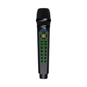 Portable Sound Card Microphone, 6 Professional Sound Modes, Noise Reduction & Sidechain, USB/Bluetooth Mic for PC/iPhone, Live Streaming, Gaming, Karaoke for Podcasters, Streamers, Gamers Portable Sound Card Microphone, 6 Professional Sound Modes, Noise Reduction & Sidechain, USB/Bluetooth Mic for PC/iPhone, Live Streaming, Gaming, Karaoke for Podcasters, Streamers, Gamers