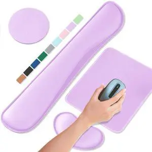 Office Ergonomic Memory Foam Computer Mouse and Keyboard Wrist Rest pad Support Carpal Tunnel, Wrist Rest for Keyboard and Mouse, Wrist Support Set Office Ergonomic Memory Foam Computer Mouse and Keyboard Wrist Rest pad Support Carpal Tunnel, Wrist Rest for Keyboard and Mouse, Wrist Support Set