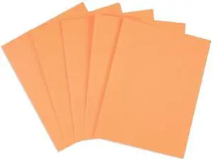 Brights Colored Paper 8 1/2-Inch x 11-Inch Orange 500/Ream, For Office, School & Home Brights Colored Paper 8 1/2-Inch x 11-Inch Orange 500/Ream, For Office, School & Home