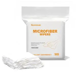 Microfiber Wipes 6"x6"(100 Pcs,Class 100, 180GSM) Superfine Lint Free Cloths Cleaning and Drying Cloths Reusable Ultra Absorbent for All Surface Types Microfiber Wipes 6"x6"(100 Pcs,Class 100, 180GSM) Superfine Lint Free Cloths Cleaning and Drying Cloths Reusable Ultra Absorbent for All Surface Types
