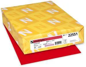 Learning Resources 22551 Astrobrights Color Paper, 8.5 x 11, 24 lb / 89 gsm, Re-Entry Red, 500 Sheets Learning Resources 22551 Astrobrights Color Paper, 8.5 x 11, 24 lb / 89 gsm, Re-Entry Red, 500 Sheets