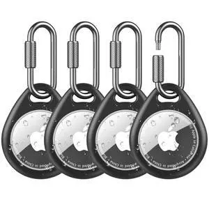 for AirTag Holder for Apple Air Tag 2nd Generation 1st Gen- 4 Pack Air Tagholder Keychain with Professional Carabiner, Waterproof & Shockproof TPU Air Tag Case 2/1 for Keys, Backpacks, Pets, Luggage for AirTag Holder for Apple Air Tag 2nd Generation 1st Gen- 4 Pack Air Tagholder Keychain with Professional Carabiner, Waterproof & Shockproof TPU Air Tag Case 2/1 for Keys, Backpacks, Pets, Luggage