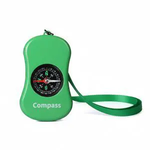 Explorer Kit Compass| Essential Outdoor Adventure Gear (Compass & Whistle Included) | Develops Sense of Direction.Green-com Explorer Kit Compass| Essential Outdoor Adventure Gear (Compass & Whistle Included) | Develops Sense of Direction.Green-com