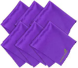 Screen Cleaner Purple Microfiber Cloths (6-Pack) - Microfiber Screens Cleaner Cloths, TV Cleaning Cloth for Electronic Cleaners, Laptop, Computer & Car Screens Cleaning Kit, TV Cleaners Screen Cleaner Purple Microfiber Cloths (6-Pack) - Microfiber Screens Cleaner Cloths, TV Cleaning Cloth for Electronic Cleaners, Laptop, Computer & Car Screens Cleaning Kit, TV Cleaners