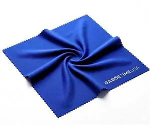 Crystal Clear Reusable Microfiber Cloth Ultra-Soft, Washable & Durable Blue Wipes for Glasses, Screens, Phones, Mirrors, Lenses & Jewelry Crystal Clear Reusable Microfiber Cloth Ultra-Soft, Washable & Durable Blue Wipes for Glasses, Screens, Phones, Mirrors, Lenses & Jewelry