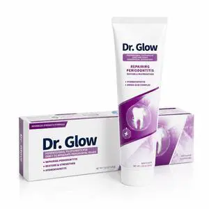 Gum Disease Treatment Toothpaste for Early & Mid Periodontitis, Gingivitis Treatment Gum Repair for Receding Gums, Periodontal Disease Treatment Hydroxyapatite Toothpaste Fluoride Free 3.52OZ Gum Disease Treatment Toothpaste for Early & Mid Periodontitis, Gingivitis Treatment Gum Repair for Receding Gums, Periodontal Disease Treatment Hydroxyapatite Toothpaste Fluoride Free 3.52OZ