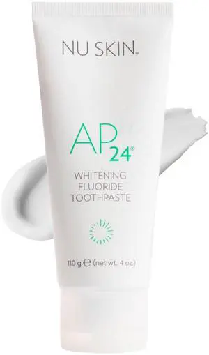 AP 24 Whitening Fluoride Toothpaste | AP 24 Blend | Vanilla Mint Flavor | Brightens Teeth | Removes Surface Stains | Prevents Dental Cavities & Plaque | Enamel-Safe | 4 oz | 1 Pack AP 24 Whitening Fluoride Toothpaste | AP 24 Blend | Vanilla Mint Flavor | Brightens Teeth | Removes Surface Stains | Prevents Dental Cavities & Plaque | Enamel-Safe | 4 oz | 1 Pack