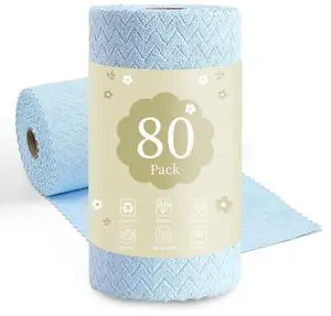 80 Pack Microfiber Cleaning Cloth Roll Reusable Paper Towels 12"x12" Tear Away Cloth,Absorbent Dish Rags for House Kitchen,Wash Cloths,Lint Free Rags for Window Cars Cleaning Supplies 80 Pack Microfiber Cleaning Cloth Roll Reusable Paper Towels 12"x12" Tear Away Cloth,Absorbent Dish Rags for House Kitchen,Wash Cloths,Lint Free Rags for Window Cars Cleaning Supplies