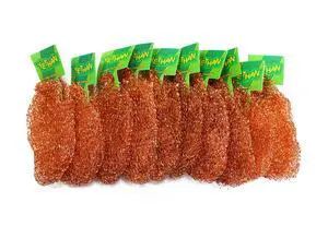 Copper Scouring Pad, Scrubbing Scour Pads 10 Pcs/Pack, Pure Copper, 13g / Pc Copper Scouring Pad, Scrubbing Scour Pads 10 Pcs/Pack, Pure Copper, 13g / Pc