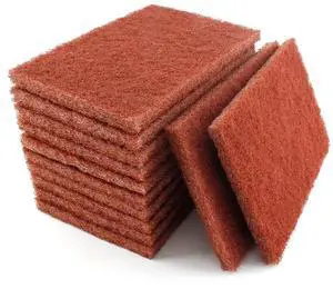 12pcs Red Scouring Pads, Heavy Duty Scour Pads Multipurpose Scour Pad Reusable Scrubbing Pads with Anti Grease Technology for Kitchen Scrubber Sink Dish Cleaning Metal Grills 12pcs Red Scouring Pads, Heavy Duty Scour Pads Multipurpose Scour Pad Reusable Scrubbing Pads with Anti Grease Technology for Kitchen Scrubber Sink Dish Cleaning Metal Grills