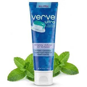 Ultra SLS-Free Toothpaste with Fluoride Fresh Mint, SLS Free Toothpaste for Daily Use, Vitamin-E Enriched, Cruelty Free Cavity Protection, Made in USA, 4.5 oz Ultra SLS-Free Toothpaste with Fluoride Fresh Mint, SLS Free Toothpaste for Daily Use, Vitamin-E Enriched, Cruelty Free Cavity Protection, Made in USA, 4.5 oz
