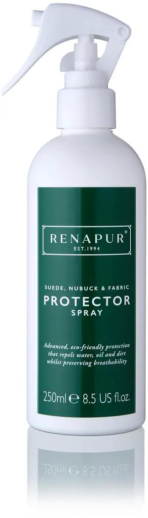 Renapur Suede, Nubuck, Fabric Waterproofing/Stain Protection Eco-Friendly, Non-Toxic, for Shoes, Boots, Sneakers & Clothing (8.5 fl.oz) - Packaging May Vary Renapur Suede, Nubuck, Fabric Waterproofing/Stain Protection Eco-Friendly, Non-Toxic, for Shoes, Boots, Sneakers & Clothing (8.5 fl.oz) - Packaging May Vary