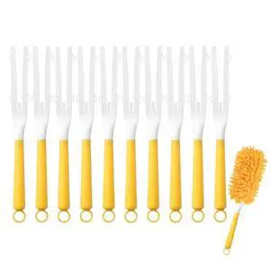 10PCS Replacement Duster Handles Compatible with swiffer Duster, Extendable Dusters Mop Handles, Detachable Handle for Car & Home Cleaning 10PCS Replacement Duster Handles Compatible with swiffer Duster, Extendable Dusters Mop Handles, Detachable Handle for Car & Home Cleaning