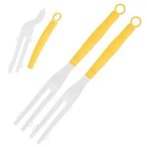 Handle Compatible with Swiffer Duster,Replacement Extendable Dusters Mop Handles for Swiffer Refill,Replaceable Small Duster Refill Handles for Tight Spaces(Yellow,2Pcs) Handle Compatible with Swiffer Duster,Replacement Extendable Dusters Mop Handles for Swiffer Refill,Replaceable Small Duster Refill Handles for Tight Spaces(Yellow,2Pcs)