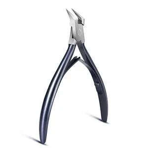 Toenail Clipper Straight Blade for Ingrown and Thick Nails - Stainless Steel and Sharp Pointed Tip Ingrown Nail Clipper Wide Jaw Toe Nail Cutter Podiatry Tool Dark Gray Toenail Clipper Straight Blade for Ingrown and Thick Nails - Stainless Steel and Sharp Pointed Tip Ingrown Nail Clipper Wide Jaw Toe Nail Cutter Podiatry Tool Dark Gray