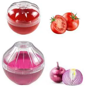Vegetable Shaped Savers Storage Containers for Fridge Vegetable Vegetable Shaped Savers Storage Containers for Fridge Vegetable