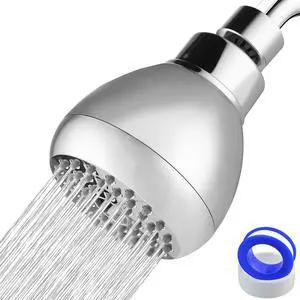 High Pressure Shower Head - Powerful Bathroom Pressure Boosting Showerhead - Perfect Universal Replacement for Rain Shower Heads(Chrome) High Pressure Shower Head - Powerful Bathroom Pressure Boosting Showerhead - Perfect Universal Replacement for Rain Shower Heads(Chrome)