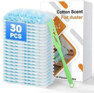 Disposable Dusters Refills Compatible with Swiffer,180 Degree Electrostatic Disposable Replacement Head for Home,Office,Ceiling Fans,Blinds and Furniture Dusting Disposable Dusters Refills Compatible with Swiffer,180 Degree Electrostatic Disposable Replacement Head for Home,Office,Ceiling Fans,Blinds and Furniture Dusting