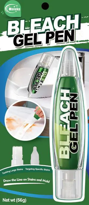 Bleach Pen for Clothes Stain Remover Bleach Gel Pen Targeting Specific Stains Bathroom Cleaner, Shower Bleach Pen for Clothes Stain Remover Bleach Gel Pen Targeting Specific Stains Bathroom Cleaner, Shower