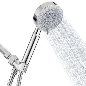 Shower Head with Handheld,High Pressure 5-mode Handheld Shower Head,Anti-clog Nozzles High Flow Hand Held Shower Head,Stainless Steel Leakproof Hose&Adjustable Bracket SP-92052 Shower Head with Handheld,High Pressure 5-mode Handheld Shower Head,Anti-clog Nozzles High Flow Hand Held Shower Head,Stainless Steel Leakproof Hose&Adjustable Bracket SP-92052