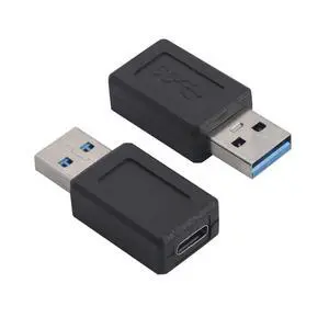 2PCS USB 3.0 Male to USB-C Female Adapter,5Gbps USB A to Type C Converter for Data Sync and Charging,Compatible with Laptop,Hard Drive,Mobile Phones 2PCS USB 3.0 Male to USB-C Female Adapter,5Gbps USB A to Type C Converter for Data Sync and Charging,Compatible with Laptop,Hard Drive,Mobile Phones