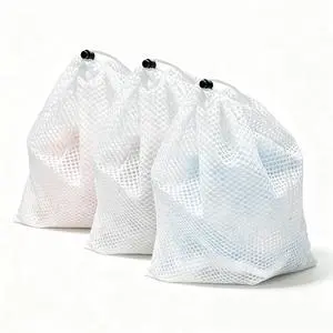 Mesh Drawstring Laundry Storage Bags | Breathable mesh organizer, suitable for garments, socks and travel essential . Mesh Drawstring Laundry Storage Bags | Breathable mesh organizer, suitable for garments, socks and travel essential .