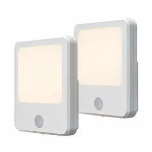 Plug in Night Lights with Motion Sensor Dusk to Dawn, Dimmable Warm White Soft Light for Hallway, Bedroom, Bathroom, Stairway, Kids Room 2-Pack Plug in Night Lights with Motion Sensor Dusk to Dawn, Dimmable Warm White Soft Light for Hallway, Bedroom, Bathroom, Stairway, Kids Room 2-Pack