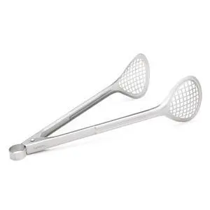 Stainless Steel Wide Grill/Fry Tongs, 12-Inch Stainless Steel Wide Grill/Fry Tongs, 12-Inch
