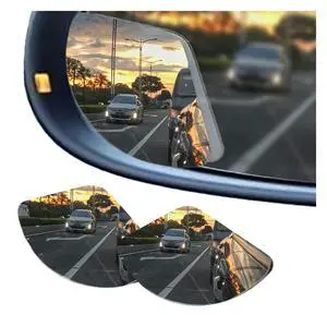 2PCs Automotive Rearview Mirror Blind Spot Mirror, Adjustable HD Sector Mirrors, Frameless Wide Angle Convex Mirrors, Automotive Side Rearview Assistance 2PCs Automotive Rearview Mirror Blind Spot Mirror, Adjustable HD Sector Mirrors, Frameless Wide Angle Convex Mirrors, Automotive Side Rearview Assistance