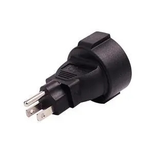 US to Europe Adapter USA NEMA 5-15 to Europe Schuko Female | 5-15P to Europe Schuko Female,16A 110-250V,premium PVC & metal materia,for travel and household daily power conversion US to Europe Adapter USA NEMA 5-15 to Europe Schuko Female | 5-15P to Europe Schuko Female,16A 110-250V,premium PVC & metal materia,for travel and household daily power conversion