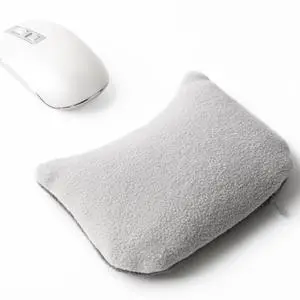 Wrist Rest Bean Bag, Ergonomic Mouse Support Pad Filled Ergo Beads for Computer, Laptop, PC Gaming (Gray) Wrist Rest Bean Bag, Ergonomic Mouse Support Pad Filled Ergo Beads for Computer, Laptop, PC Gaming (Gray)