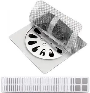 Disposable Shower Drain Hair Catcher, Sink Drain Strainer,Drain Covers Suitable for Bathroom, Bath, Kitchen Sink(4"X 4") Disposable Shower Drain Hair Catcher, Sink Drain Strainer,Drain Covers Suitable for Bathroom, Bath, Kitchen Sink(4"X 4")