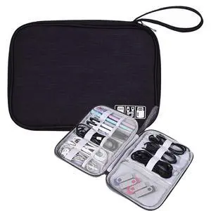 Organizer Case Small Electronic Devices USB Charger Accessories Mouse Phone Cable SD Power Bank Earphone Organizer Case Small Electronic Devices USB Charger Accessories Mouse Phone Cable SD Power Bank Earphone