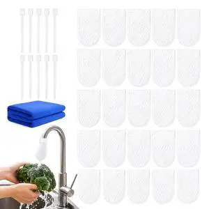 Faucet Filter Bags for Kitchen Sink, PP Fiber Faucet Covers Faucet Filter Bags for Kitchen Sink, PP Fiber Faucet Covers
