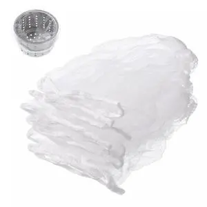 200 PCS Kitchen Sink Strainer Mesh Bag, Large Size 5.9x4.7in Filter Bags | Disposable Net Filter Sink Food Catcher for Sink Strainer and Sink Hanging Drain Basket 200 PCS Kitchen Sink Strainer Mesh Bag, Large Size 5.9x4.7in Filter Bags | Disposable Net Filter Sink Food Catcher for Sink Strainer and Sink Hanging Drain Basket
