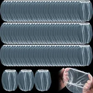 500pcs Disposable Sink Strainer Mesh Filter Bags, Anti Clogging Elastic, Fits Most Sizes 500pcs Disposable Sink Strainer Mesh Filter Bags, Anti Clogging Elastic, Fits Most Sizes