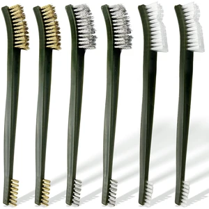 6-Piece Rust Removal Brushes Set for Metal Cleaning, Welding Slag and Paint Removal, Stainless Steel & Nylon & Brass Brushes for Rust, Dirt, and Surface Cleaning 6-Piece Rust Removal Brushes Set for Metal Cleaning, Welding Slag and Paint Removal, Stainless Steel & Nylon & Brass Brushes for Rust, Dirt, and Surface Cleaning