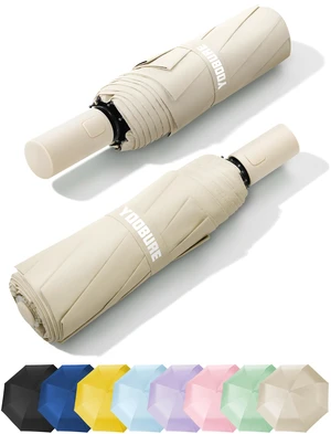 Automatic Travel Umbrellas for Rain - Portable & Compact Umbrella for Backpack, Car, UV Umbrellas for Sun Protection, Windproof Folding Small Umbrella in Macaron for Kids, Women, Colorful Automatic Travel Umbrellas for Rain - Portable & Compact Umbrella for Backpack, Car, UV Umbrellas for Sun Protection, Windproof Folding Small Umbrella in Macaron for Kids, Women, Colorful
