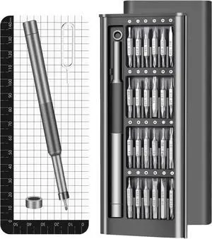 52-in-1 Precision Screwdriver Set, S2 Steel Magnetic Mini Repair Tool Kit for Electronics, iPhone, Laptop, MacBook, PC, Watch, Glasses, Ring Doorbell & PS5, Ideal Tech Gifts for Men 52-in-1 Precision Screwdriver Set, S2 Steel Magnetic Mini Repair Tool Kit for Electronics, iPhone, Laptop, MacBook, PC, Watch, Glasses, Ring Doorbell & PS5, Ideal Tech Gifts for Men