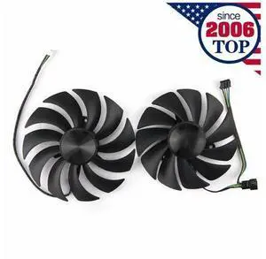 Cooling fan for Left Right RTX3070 8GB Twin Edge Graphics Card Cooling fan for Left Right RTX3070 8GB Twin Edge Graphics Card