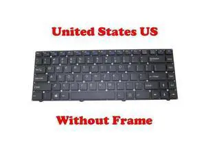 Keyboard For CLEVO W540EU MP-12B83US-4306W 6-80-W7400-011 English US No Frame Keyboard For CLEVO W540EU MP-12B83US-4306W 6-80-W7400-011 English US No Frame