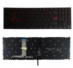 replacement keyboard for Lenovo Legion Y520-15IKBM Y520-15IKBN Y720-15IKB Red backlit US replacement keyboard for Lenovo Legion Y520-15IKBM Y520-15IKBN Y720-15IKB Red backlit US