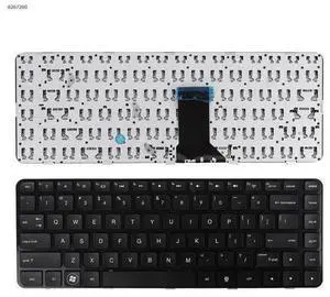 US Keyboard for HP Pavilion -1000 DV5-2000 GLOSSY FRAME BLACK US Keyboard for HP Pavilion -1000 DV5-2000 GLOSSY FRAME BLACK