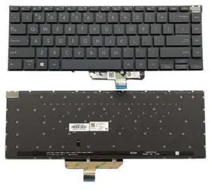 Keyboard for ASUS Zenbook 14X UX5400 UX5400E UX5400EA UX5400EG Black US Back Keyboard for ASUS Zenbook 14X UX5400 UX5400E UX5400EA UX5400EG Black US Back