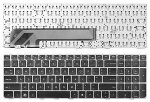 Keyboard for HP Probook 4535S 4530S 4730S Silver Frame Black Replacment keyboard US Keyboard for HP Probook 4535S 4530S 4730S Silver Frame Black Replacment keyboard US